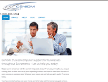 Tablet Screenshot of ceniom.com